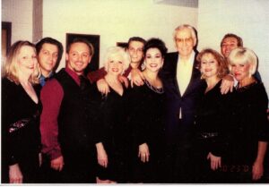 Back stage at the Moon River Theater with Ed McMahon