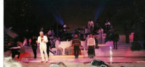 On stage with Andy Williams at his Moon River Theater