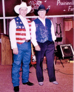 Randy & his brother Jim at Prairieville Old Fashioned Farm Days