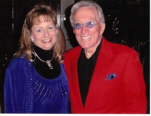 Sue Leiter with Andy Williams